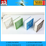 Hot Sell 190*190*80mm Clear or Colored Block Glass Brick for Floor Decorative or Wall Partition