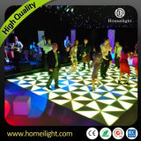 2017 New Acrylic Waterproof White Dancing Panels LED Dance Floor in Wedding Stage Party DJ Show