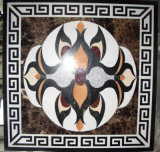 Square Marble Water-Jet Medallion Tile with Mix Color