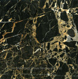 Protoro Marble Skirting Tile Baseboard Black Golden Marble Flooring