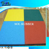 CE Certificated Bright EPDM Outdoor Rubber Tile