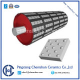 Alumina Ceramic Tile with Dimples for Pulley Lagging