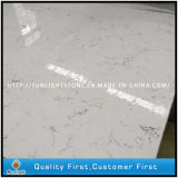 White Colors Solid Surface Artifical Stone Quartz for Kitchen Tops