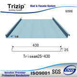 Low Rib Standing Seam Roofing Sheet (Triseam25-430) /Metal Sheet/Metal Roof