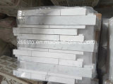 Random Strip Marble Mosaic Tiles for Wall and Floor Decoration