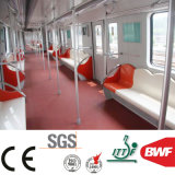 Red Safety PVC Commercial Vinyl Flooring for Subway Major-2mm Mj1002
