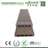 Outdoor Flooring Decking/ colorful Hollow Wood Plastic Composite Decking