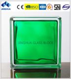 Jinghua High Quality in-Colored Green 190X190X80mm Glass Brick/Block