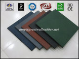 600*600 Thickness 15-30mm Outdoor Playground Square Rubber Flooring Mat Tile