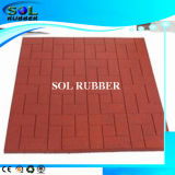High Quality High Density 1m X 1m Outdoor Rubber Tile