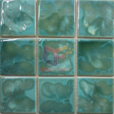 Green Color Swimming Pool Fambe Ceramic Hand Make Mosaic (CST257)