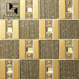 Hot-Sale Golden and Sliver Glass Mosaic Tile in India