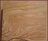 Supply of High-Quality Yellow Wooden Vien Sandstone Slab for Villa Wall Tile