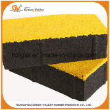 EPDM Brick Rubber Flooring Tiles for Garden Pathway