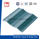 Corrugated Wave Type Ceramic Roofing Color Steel Roof Tiles Hot Sale From China