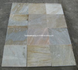 Yellow Wood Vein Culture Stone Slate Tile