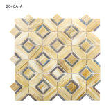 Factory Prices Small Squares Bathroom Floor Stained Glass Mosaic Tile