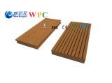 100*20mm Wood Plastic Composite Solid Decking with CE, Fsg SGS, Certificate