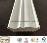 Home White Wall Decor Wood Surface Crown Moulding