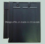 Building material Clay Flat Roof Tile 310*340mm