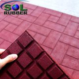 Ce Certificated High Quality Rubber Flooring Tile