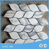 Popular White Ariston Marble Mosaic Tiles for Floor/Wall Cladding