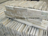 High Quality 100% Natural Rusty Veneer Wall Tile Yellow Slate Culture Roofing Stone for Swimming Pool Coping/Pool Paving