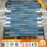 Strip Mix Blue Color 8mm Thickness Glass Mosaic (G857002)