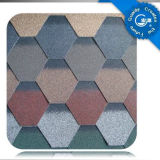 Self Adhesive Mosaic Asphalt Roof Shingle /Colorful Fibreglass Roof Tile /Bitumen Roofing Material with ISO