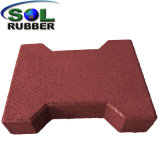 Driveway Recycled Rubber Flooring Tile