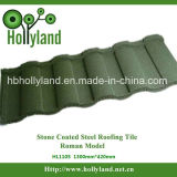 Stone Chips Coated Steel Roofing Tile ---Roman Tile