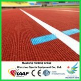 Red Wear Resistant Running Track Rubber Flooring