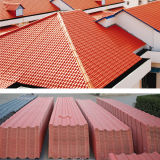 Colorfast Plastic Spanish Roof Tile