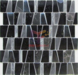 Black Ladder Type Glass Mosaic (CS217)