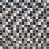 Glass and Stone Mosaic (VMS8111, 300X300mm)