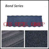 Bond Types of Sand Coated Metal Roofing Tiles / Terracotta Color Stone Chip Steel Roof Panel