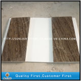 Cheap Chinese Coffee Brown Marble Tiles for Kitchen Wall, Floor