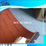 Outdoor Rubber Flooring with Ce Certificated