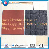 Supply Gym Sports Recycle Rubber Floor Tile, Outdoor Playground Rubber Tile/Interlocking Rubber Floor Mat/Colorful Rubber Tiles