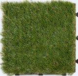Anti Bacterial Customized Artificial Grass Carpet Grass Tile