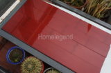 Parallel Section Solid Bamboo Flooring Carbonized Horizontal UV Lacquer Smooth Rich Red Color