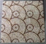 Mosaic Floor Tile, Round Pattern Marble Stone Mosaic
