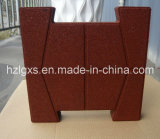 En1177 Approved Recyledred Rubber Brick Tiles