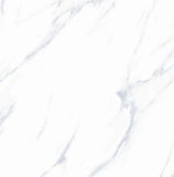 White Carrara Marble Look Full Polished Porcelain Glazed Tile for Interior Floor