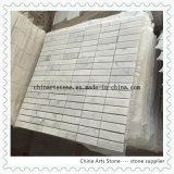 China Bianco Carrara White Stone Marble Mosaic Tile