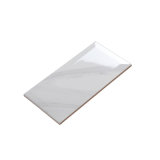 100X200 Carrara White Decorative Glazed Glossy Polished for Kitchen and Bathroom Used Beveled Surface Ceramic Wall Tile (WM1220XK)