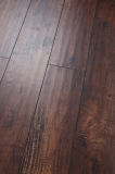 Distressed Handscraped Maple Laminated Flooring Embossed-in-Surface (EIR) AC3 E1
