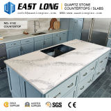 Customized Thickness 30mm Quartz Stone for Wall Panel/Kitchen Countertops