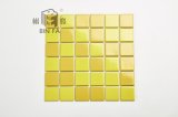 48X48mm Yellow Porcelain Ceramic Mosaic Tile for Decoration, Kitchen, Bathroom and Swimming Pool