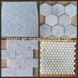 White/Beige/Brown/Black Marble Mosaic Tile for Flooring and Wall Clading